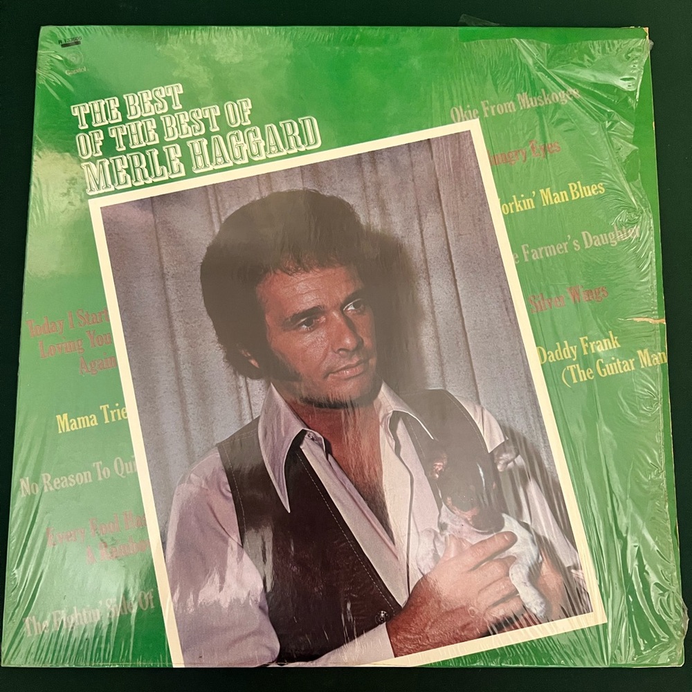 The Best of the Best of Merle Haggard Vinyl Record